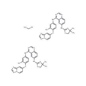 Tucatinib hemiethanolate