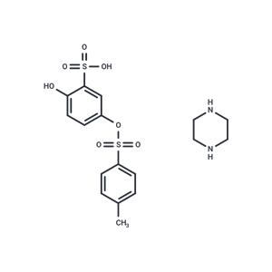 Sultosilic acid piperazine salt