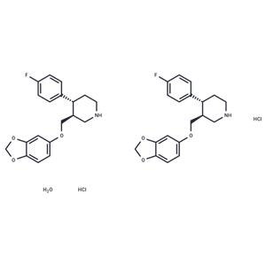 Paroxetine hydrochloride hemihydrate