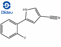 5-(2-fluorophenyl)-1H-pyrrole-3-carbonitrile