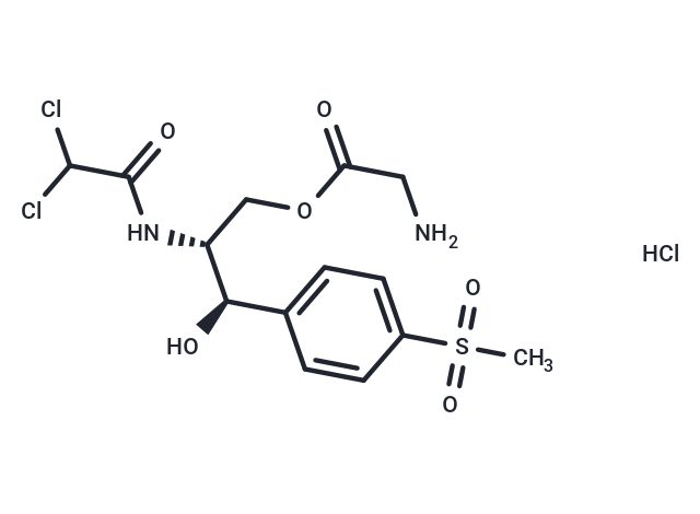 Thiamphenicol glycinate hydrochloride