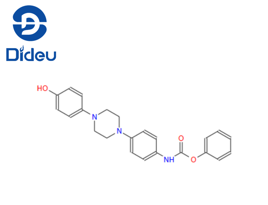 [4-[4-(4-Hydroxyphenyl)-1-piperazinyl]phenyl]carbamic acid phenyl ester