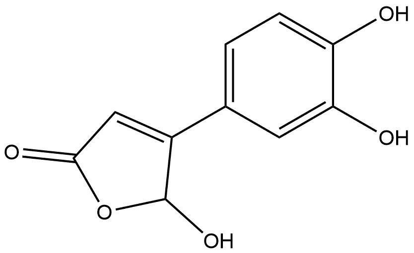 2(5H)-Furanone, 4-(3,4-dihydroxyphenyl)-5-hydroxy