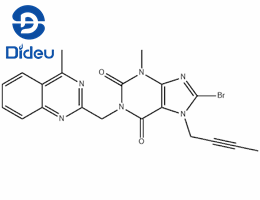 8-Bromo-7-but-2-ynyl-3-methyl-1-(4-methyl-quinazolin-2-ylmethyl)-3,7-dihydro-purine-2,6-dione