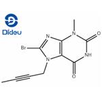 8-bromo-7-(but-2-ynyl)-3-methyl-1H-purine-2,6(3H,7H)-dione