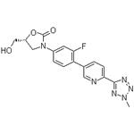 3-[3-Fluoro-4-[6-(2-methyl-2H-tetrazol-5-yl)-3-pyridinyl]phenyl]-5-(hydroxymethyl)-2-oxazolidinone