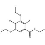 Benzoic acid, 4-bromo-3,5-diethoxy-2-fluoro-, ethyl ester