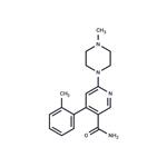 6-(4-methylpiperazin-1-yl)-4-o-tolylnicotinamide