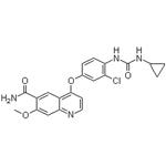 4-[3-Chloro-4-(cyclopropylaminocarbonyl)aminophenoxy]-7-methoxy-6-quinolinecarboxamide