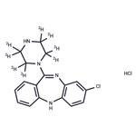 N-Desmethyl clozapine-d8 Hydrochloride