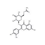 Quercetin-3-O-glucose-6''-acetate