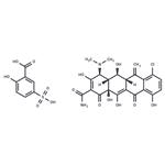 Meclocycline sulfosalicylate salt