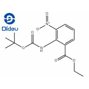 Ethyl 2-((tert-butoxycarbonyl)amino)-3-nitrobenzoate