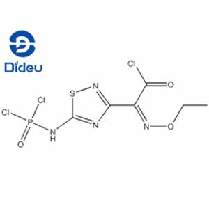 (Z)-5-[(Dichlorophosphinyl)aMino]-alpha-(ethoxyiMino)-1,2,4-thiadiazol-3-acetyl chloride  or  (alphaZ)-5-[(Dichlorophosphinyl)aMino]-alpha-(ethoxyiMino)-1,2,4-thiadiazol-3-acetyl chloride