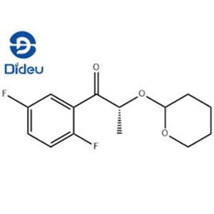 (2R)-2',5'-difluoro-2-(3,4,5,6-tetrahydro-2H-pyran-2-yloxy)-propiophenone