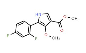 methyl 5-(2,4-difluorophenyl)-4-methoxy-1H-pyrrole-3-carboxylate