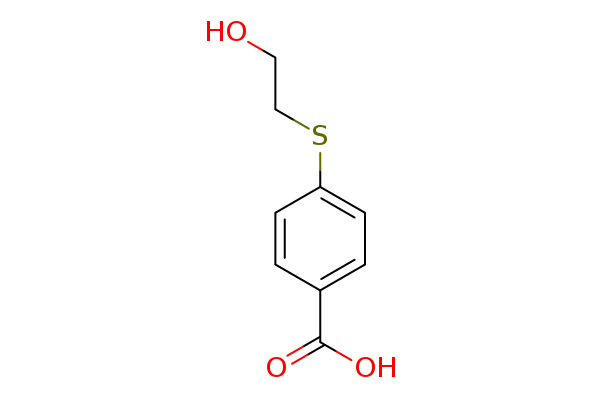 4-(2-hydroxyethylsulfanyl)benzoic acid