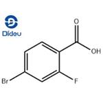 4-Bromo-2-fluorobenzoic acid