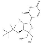 1-[2-Deoxy-3-O-[(1,1-dimethylethyl)dimethylsilyl]-2-fluoro-4-C-(hydroxymethyl)-β-D-threo-pentofuranosyl]-2,4(1H,3H)-pyrimidinedione