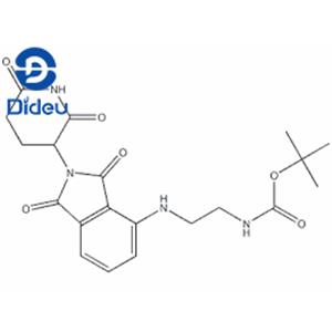 N-[2-[[2-(2,6-Dioxo-3-piperidinyl)-2,3-dihydro-1,3-dioxo-1H-isoindol-4-yl]amino]ethyl]-carbamic Acid 1,1-Dimethylethyl Ester