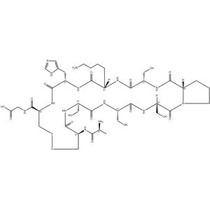 H-Ala-Cys-Ser-Ser-Ser-Pro-Ser-Lys-His-Cys-Gly-OH, (Disulfide bond)