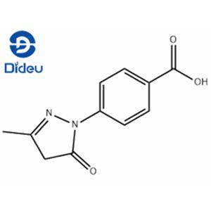 4-(3-Methyl-5-oxo-2-pyrazolin-1-yl)benzoic acid