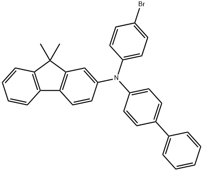 N-[1,1'-biphenyl]-4-yl-N-(4-broMophenyl)-9,9-diMethyl-9H-Fluoren-2-aMine