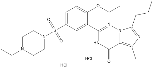 Vardenafil dihydrochloride