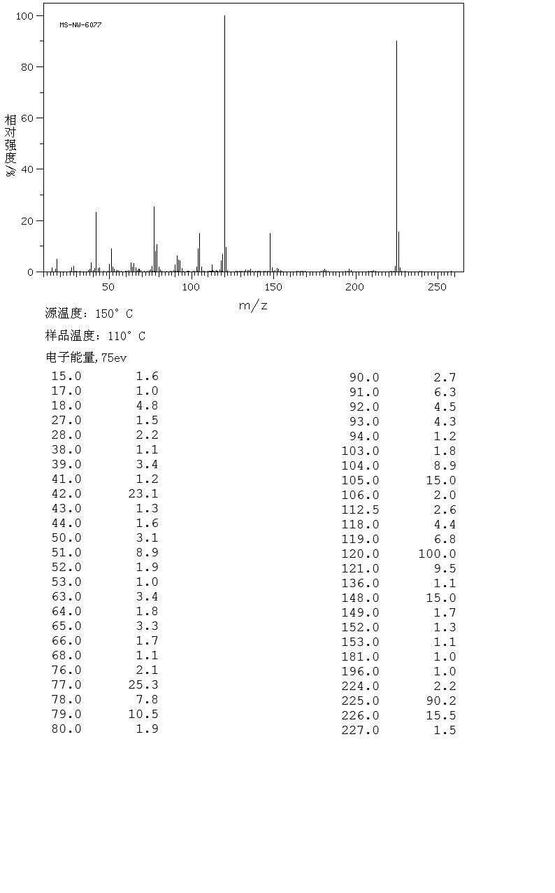 Solvent Yellow 2(60-11-7) MS