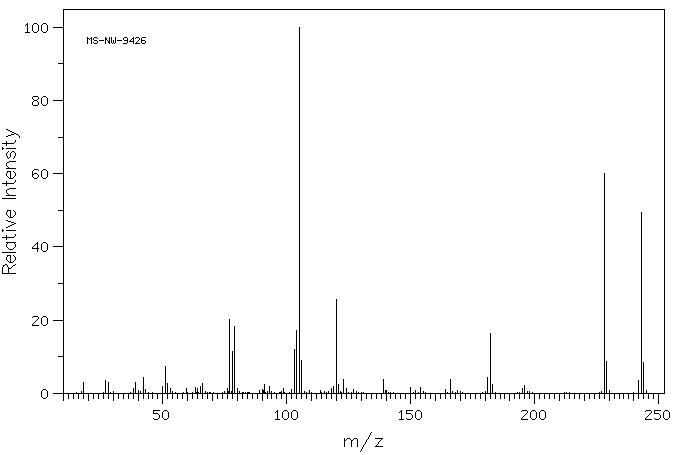 (R)-(+)-2-(ALPHA-METHYLBENZYLAMINO)-5-NITROPYRIDINE(64138-65-4) MS