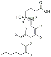 5(S)-HETE-D8 Struktur