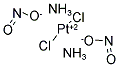 PLATINUM DIAMMINO DINITRODICHLORIDE Struktur