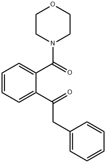 1-[2-(MORPHOLINOCARBONYL)PHENYL]-2-PHENYL-1-ETHANONE Struktur