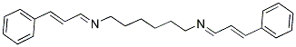 N,N'-DICINNAMYLIDENE-1,6-HEXANEDIAMINE Struktur