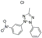 3-(3-NITROPHENYL)-5-METHYL-2-PHENYLTETRAZOLIUM CHLORIDE Struktur