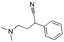 ALPHA-DIMETHYLAMINOETHYLBENZYLCYANIDE Struktur