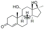 11ALPHA-HYDROXYMETHYLTESTOSTERONE Struktur