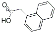 1-NAPHTHALENEACETIC-CARBOXY-14C ACID Struktur