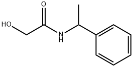 2-HYDROXY-N-(1-PHENYLETHYL)ACETAMIDE Struktur