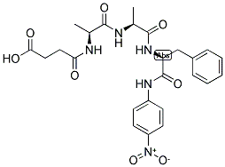 SUC-ALA-ALA-PHE-PNA Struktur