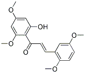 2'-HYDROXY-2,4',5,6'-TETRAMETHOXYCHALCONE Struktur