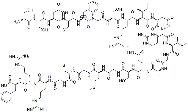 ATRIAL NATRIURETIC FACTOR (1-24) (FROG) Struktur