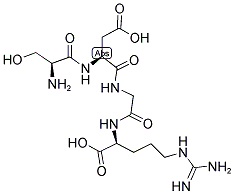 SER-ASP-GLY-ARG Struktur