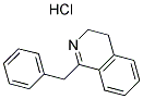 1-BENZYL-3,4-DIHYDROISOQUINOLINE HYDROCHLORIDE Struktur