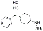 1-BENZYL-4-HYDRAZINOPIPERIDINE DIHYDROCHLORIDE Struktur