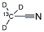 ACETONITRILE-2-13C, D3 Struktur