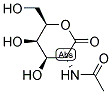 2-ACETAMIDO-2-DEOXY-D-GALACTONOLACTONE Struktur