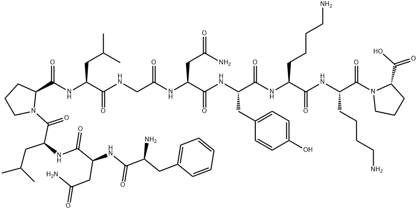 Brain Derived Acidic Fibroblast Growth Factor (1-11) Struktur