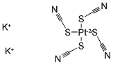 POTASSIUM PLATINOUS THIOCYANATE Struktur