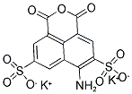 4-AMINO-3,6-DISULFO-1,8-NAPHTHALIC ANHYDRIDE DIPOTASSIUM SALT Struktur